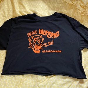 brandy melville/john galt crop top